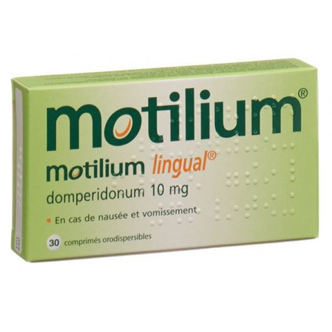 Мотилиум 10 мг 30 лингвальных таблеток