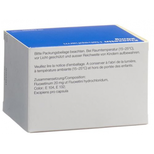 Флуоксетин Хелвефарм 20 мг 100 капсул