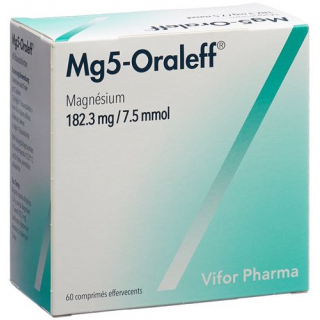 Mг5 Оралефф 60 шипучих таблеток