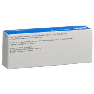 Сертралин Хелвефарм 50 мг 30 таблеток покрытых оболочкой 