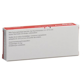 Торасемид Хелвефарм 10 мг 20 таблеток