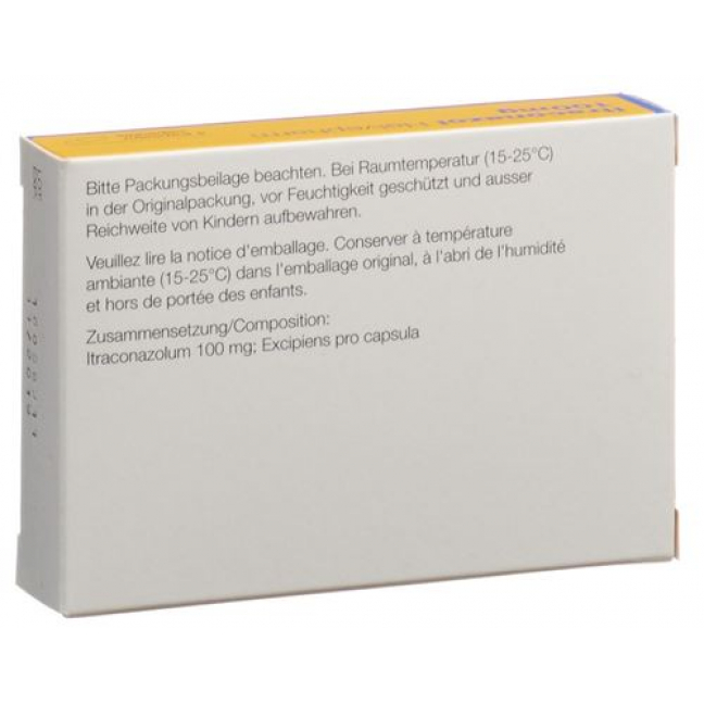 Итраконазол Хелвефарм 100 мг 4 капсулы