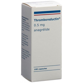 Тромборедуктин 0,5 мг 100 капсул