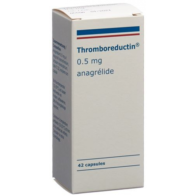 Тромборедуктин 0.5 мг 42 капсул