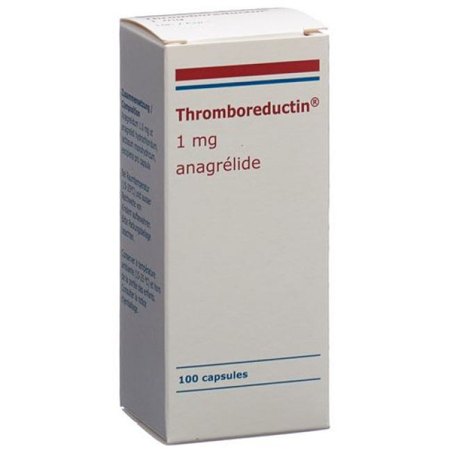Тромборедуктин 1 мг 100 капсул
