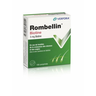 Ромбеллин Биотин 5 мг 100 таблеток