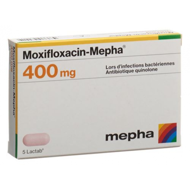 Моксифлоксацин Мефа 400 мг 10 таблеток покрытых оболочкой