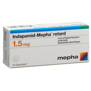 Индапамид Мефа Ретард 1,5 мг 30 депо таблеток 
