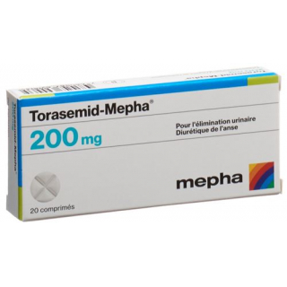 Торасемид Мефа 200 мг 100 таблеток 