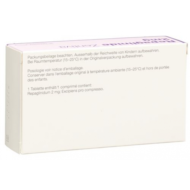 Repaglinide Zentiva 2 mg 90 tablets