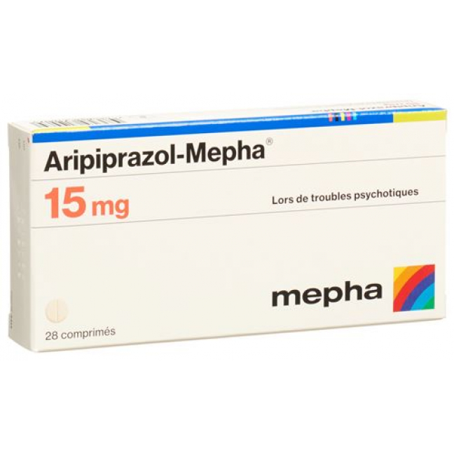 Aripiprazol Mepha 15 mg 28 tablets