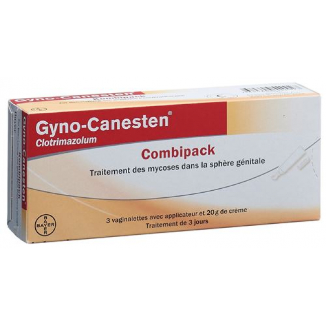 Canesten (Канестен) GYN 3-Tage-Therapie Vaginalcreme 20 г