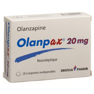 Оланпакс 20 мг 28 ородиспергируемых таблеток