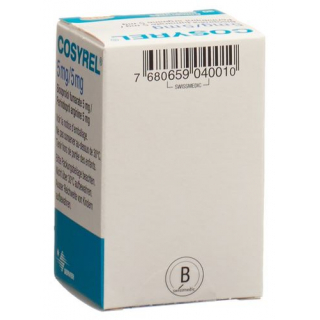 Косирель бисопролол фумарат 5 мг / периндоприл аргинин 5 мг 30 таблеток покрытых оболочкой