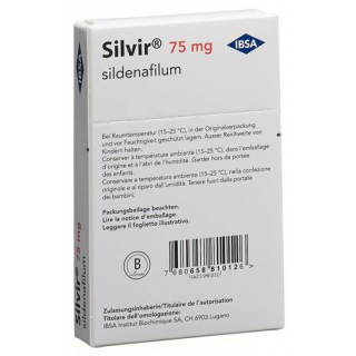 Сильвир 75 мг 12 растворимых таблеток