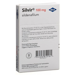 Сильвир 100 мг 12 растворимых таблеток