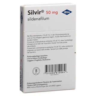 Сильвир 50 мг 12 растворимых таблеток