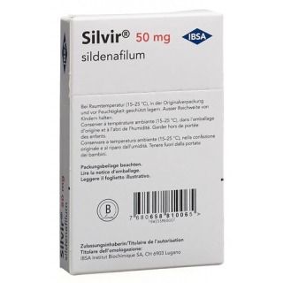 Сильвир 50 мг 4 растворимые таблетки