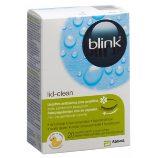 Blink Lid-Clean Reinigungstucher 20 штук
