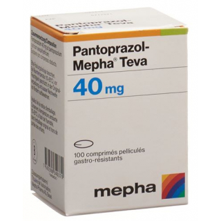 Пантопразол Мефа Тева 40 мг 100 таблеток покрытых оболочкой