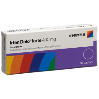 Ирфен Доло Форте 400 мг 10 таблеток покрытых оболочкой