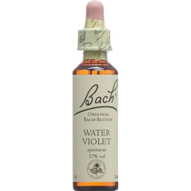 Bachbluten Water Violet Nr. 34 жидкость 20мл