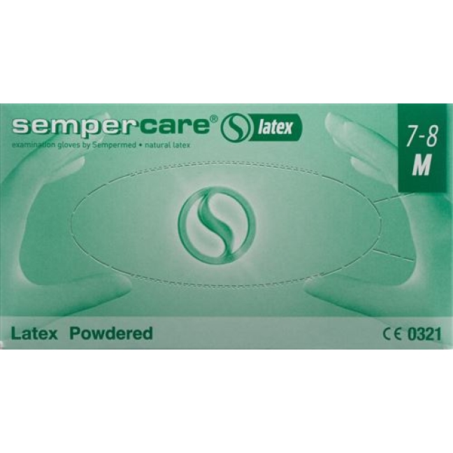 SEMPERCARE LATEX UNST GEPUD M