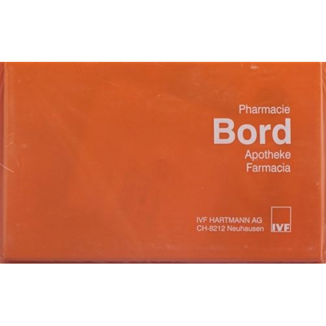 IVF Bord Apotheke Kunststoffkoffer 26x17.5x8см Orange