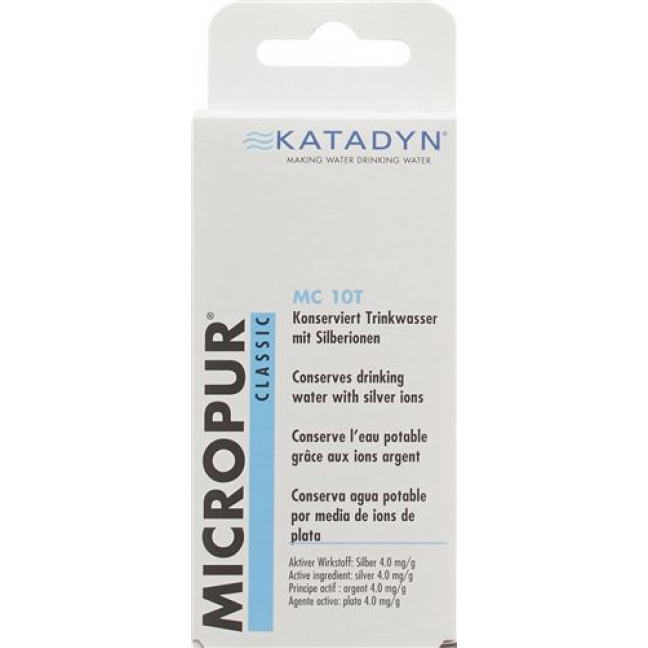 Micropur Classic Mc 10t в таблетках, 40 штук