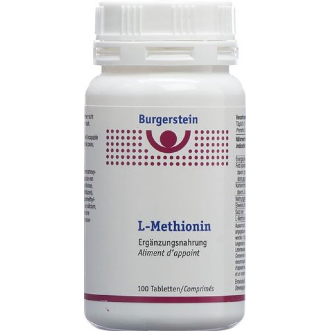 Burgerstein L-Methionin 100 таблеток
