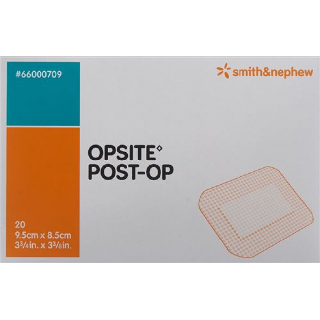 Opsite Post OP Folienverband 9.5x8.5см стерильный 20 пакетиков