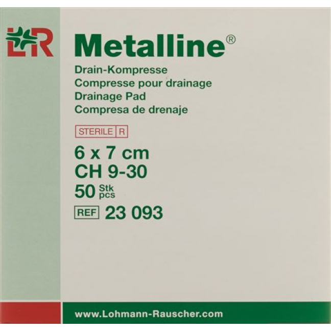 METALLINE DRAIN KOMPR 6X7C