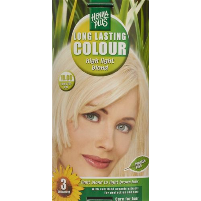 Henna Plus Long Last Colour 10.00 Hell Hell Blond