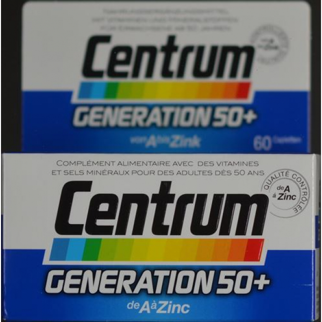 Центрум Генерация 50+ таблетки 60 шт.