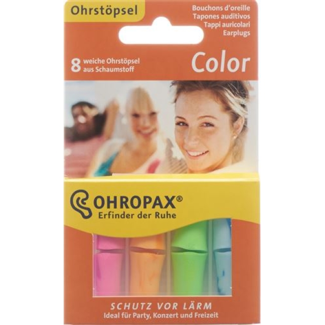 OHROPAX COLOR GERAEUSCHSCHUTZ