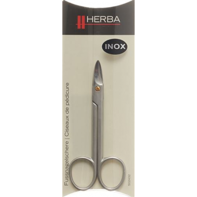 HERBA FUSSNAGELSCHERE INOX