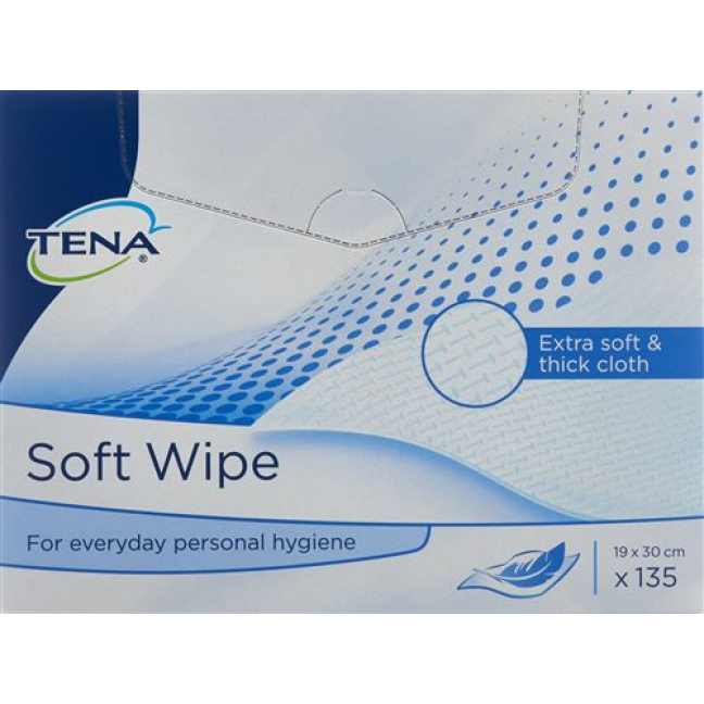 TENA SOFT WIPE 19X30CM