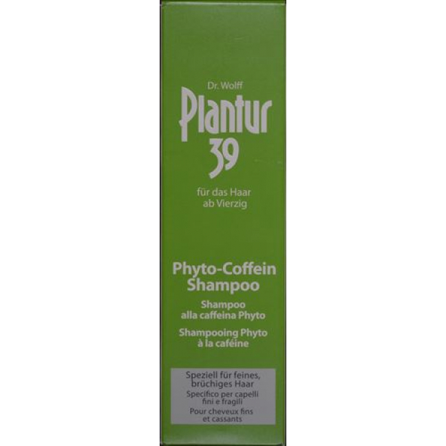 Plantur 39 Phyto-Coffein шампунь feines bruchiges Haar 250мл