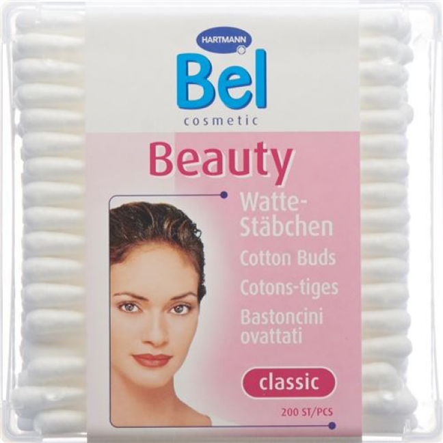 Bel Beauty Cosmetic Wattestabchen 200 штук