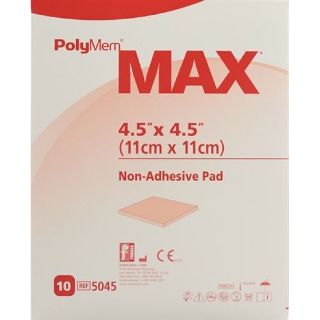 POLYMEM MAX ABSORB 11X11CM