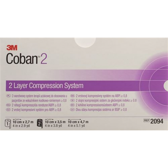 3M Coban2 2-lagen Kompressions-System 1 Set