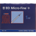 BD Microfine+ U100 Insulin Spritze 0.33мм X 12.7мм 100x 1мл