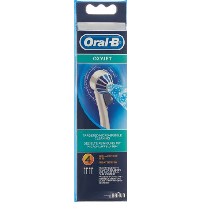 Braun Oral-B OxyJet Aufsteckdusen 4 штуки
