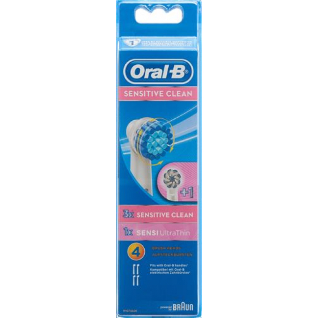 Braun Oral-B Sensitive Aufsteckburste 4 штуки
