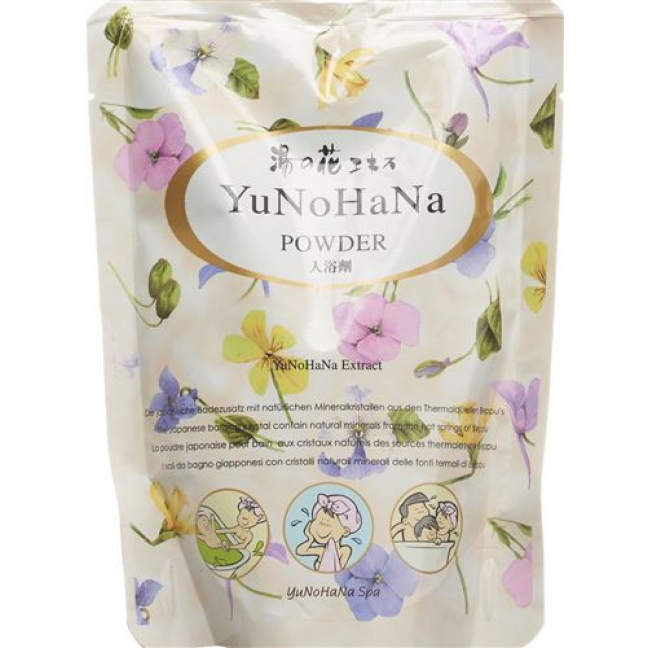 Yunohana пакетик с кристаллами для ванны 60 г