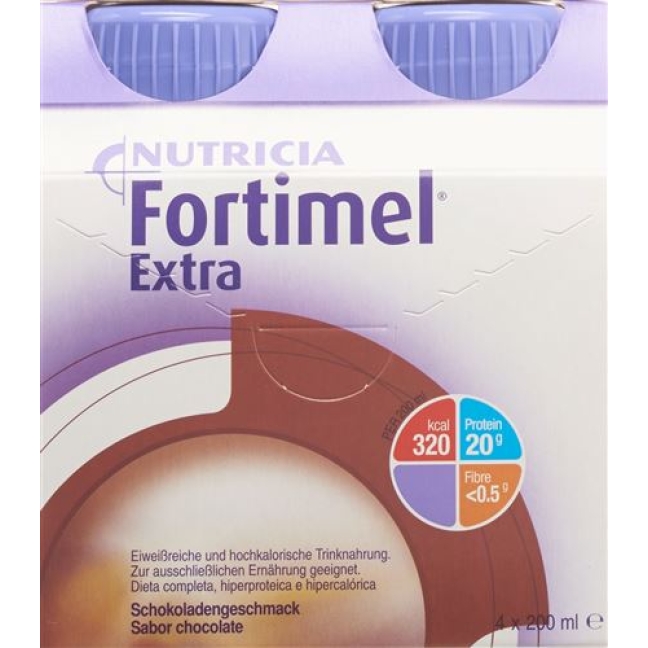 Fortimel Extra Schokolade 4x 200мл