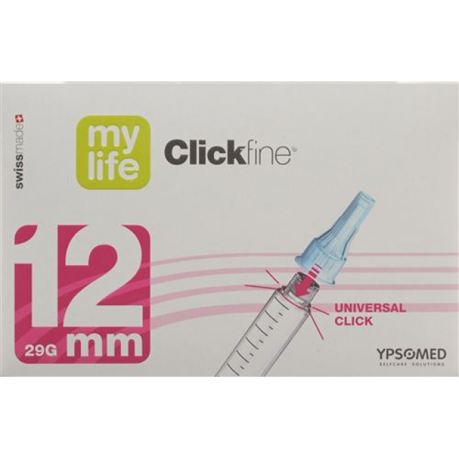 Mylife Clickfine Pen Nadel 29г x 12мм 100 штук