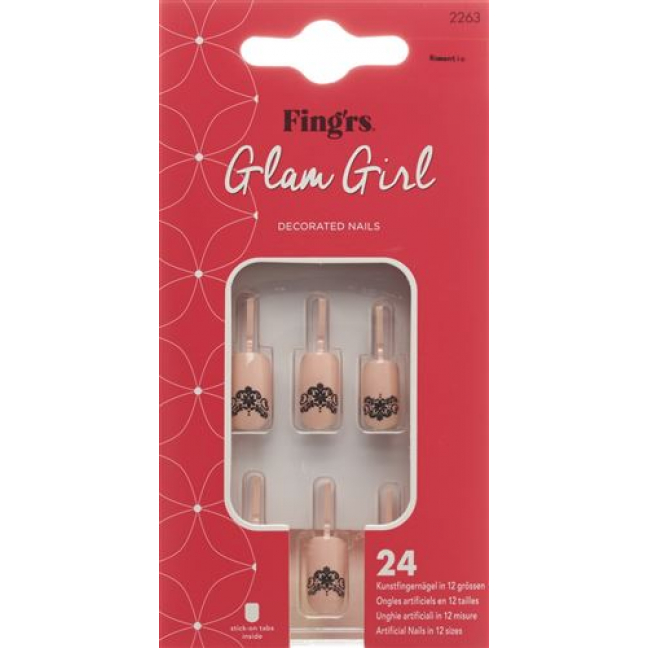 Fingrs Glam Girl 24 штуки
