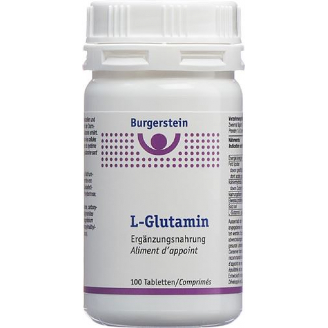 Бургерштейн Л-Глутамин 100 таблеток