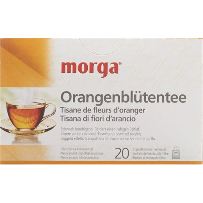Морга апельсиновый чай 20 пакетиков